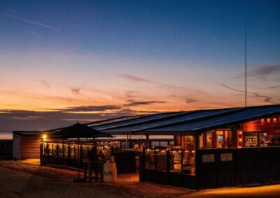Vergaderarrangement aan zee