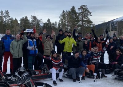 It’s us op bedrijfsuitje naar Zweden