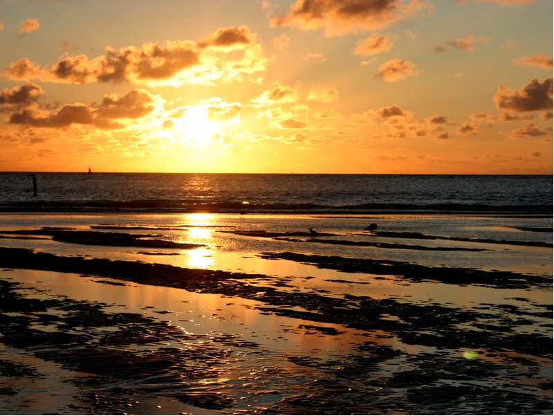 zonsondergang ameland